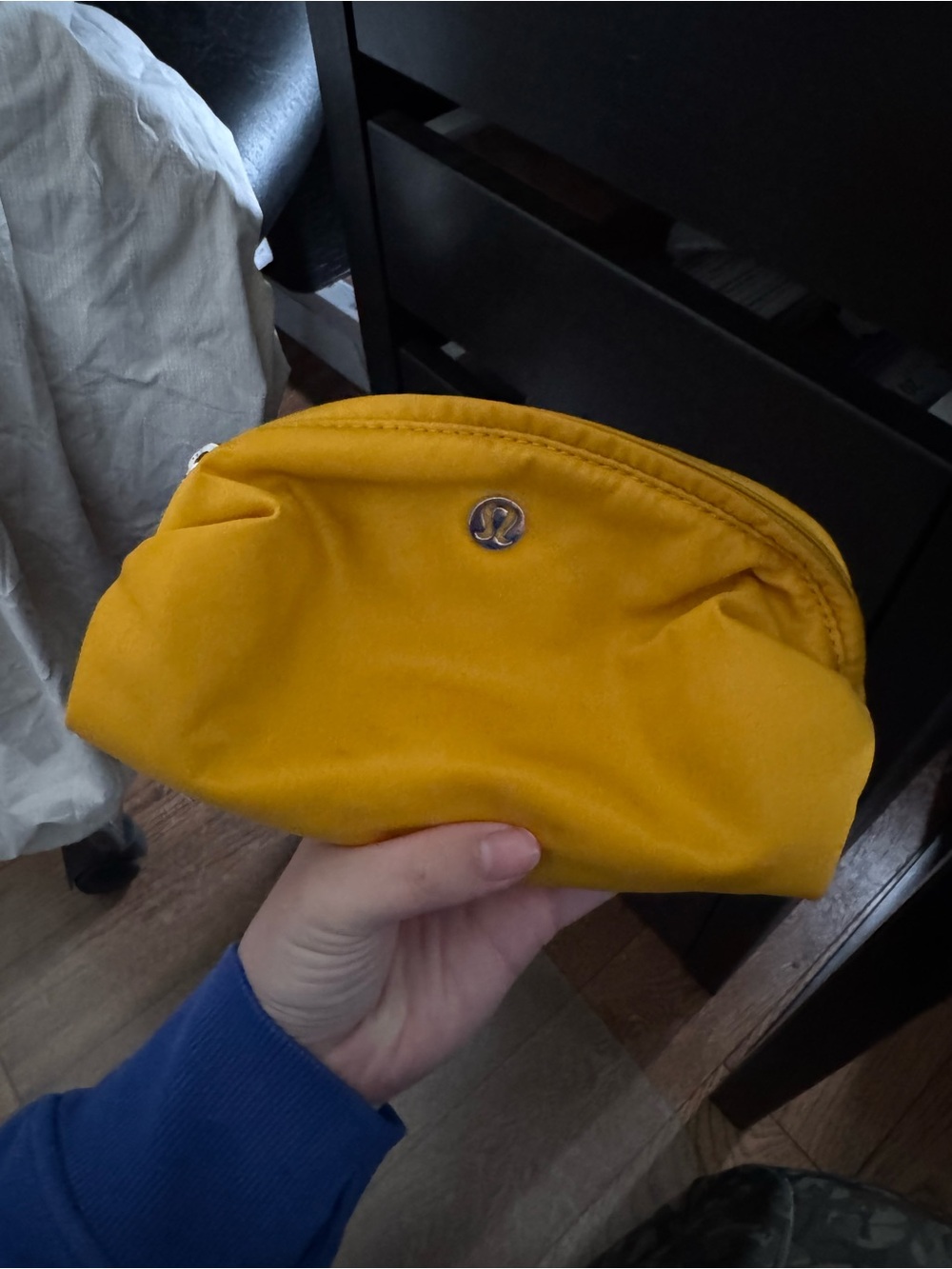 lululemon Yellow Zip Pouch